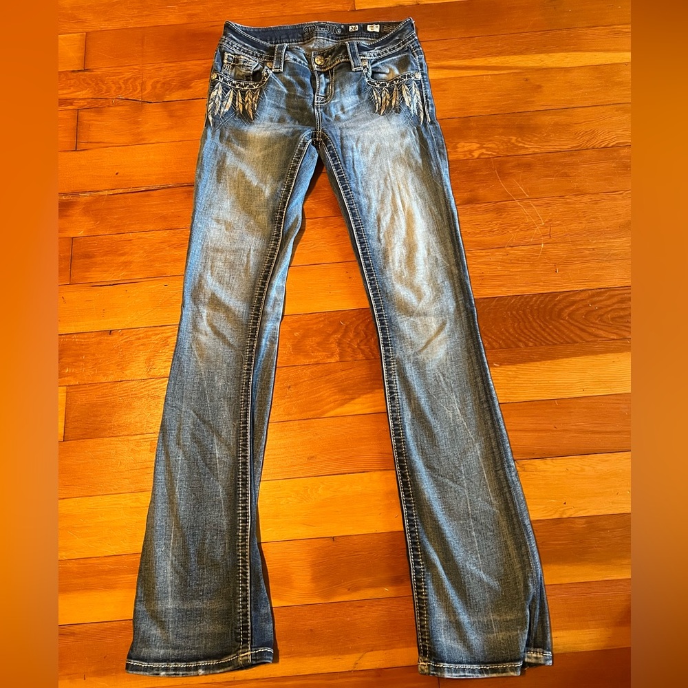 Miss Me boot cut jeans Size: 26